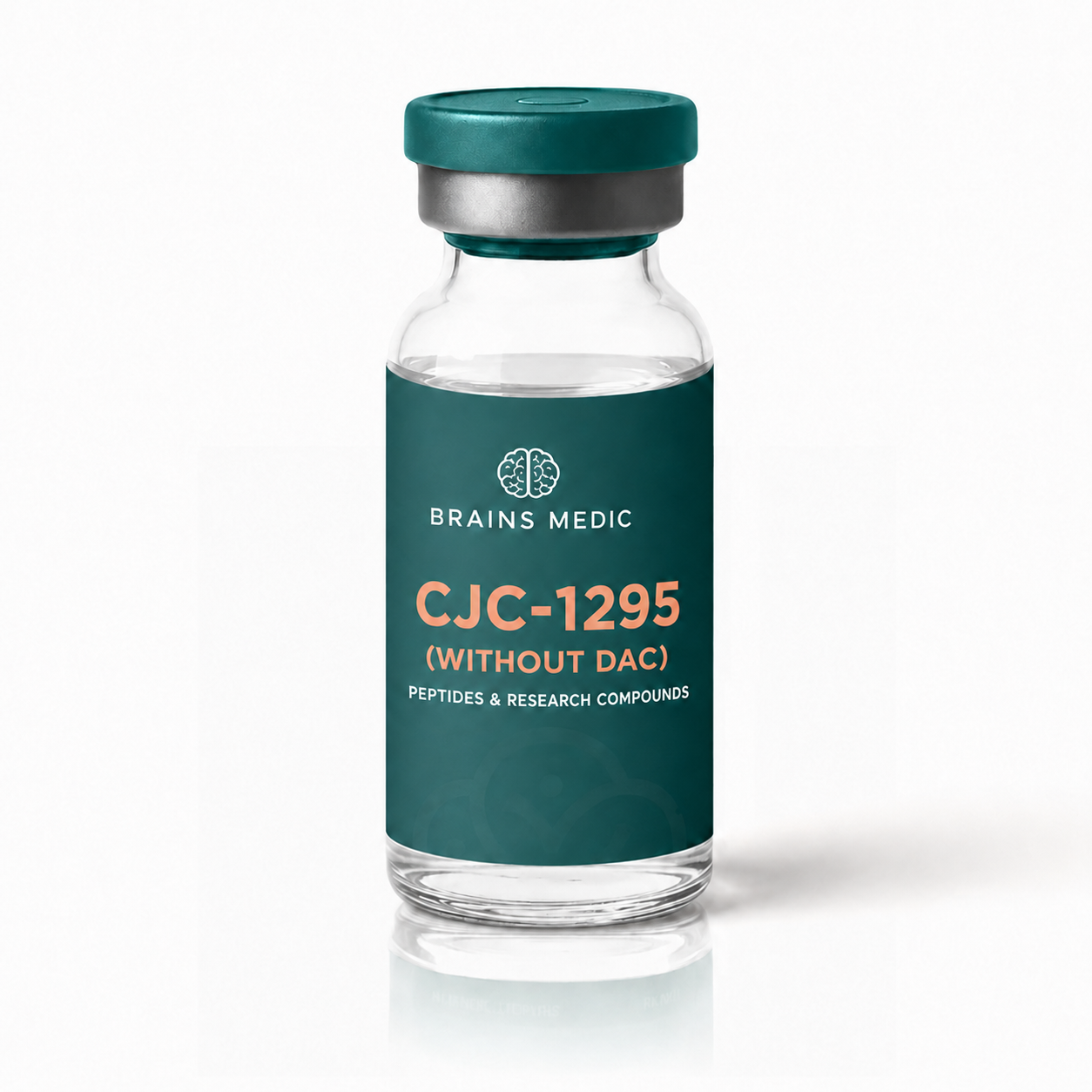 CJC-1295 (Without DAC) product packaging - Brains Medic
